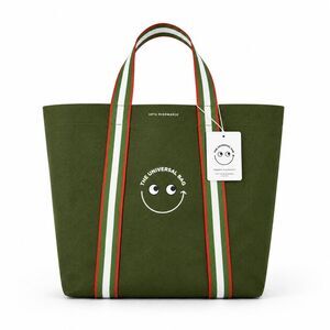 Anya Hindmarch Universal Bag Large Green City’Super Reusable Tote NWT HK Exclusi